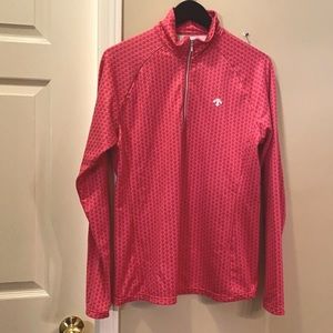 Descente Longsleeve Quarter Zip Top